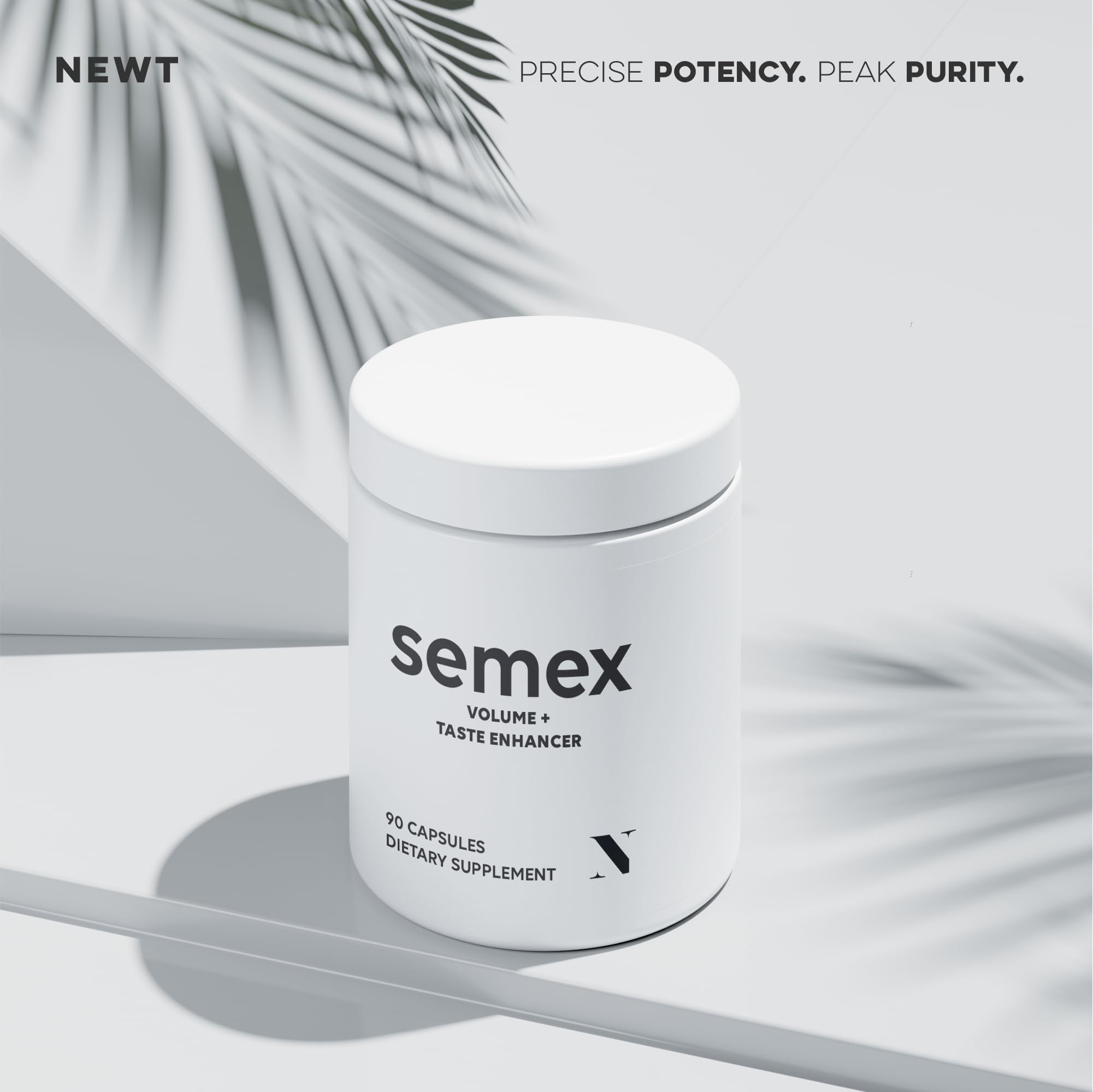 Newt SEMEX packaging design with clear labeling.