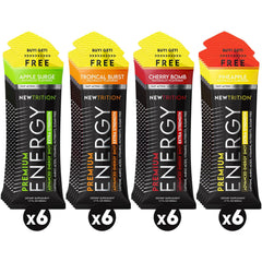 NewTrition Extra Strength Energy Shot bottle front view for focused study or workouts.