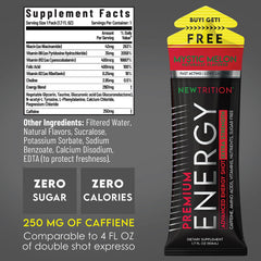 NewTrition Extra Strength Energy Shot Wild Berry supports sustained focus during study