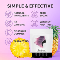 NEWUREHO Pineapple flavor gummies highlight for tasty daily wellness