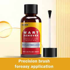 NewX label detail emphasizes salicylic acid and basic usage information.