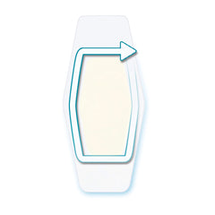 Nexcare blister waterproof bandages remove with minimal adhesive residue