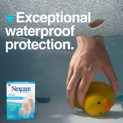 Nexcare breathable film, conforms to skin for a discreet look