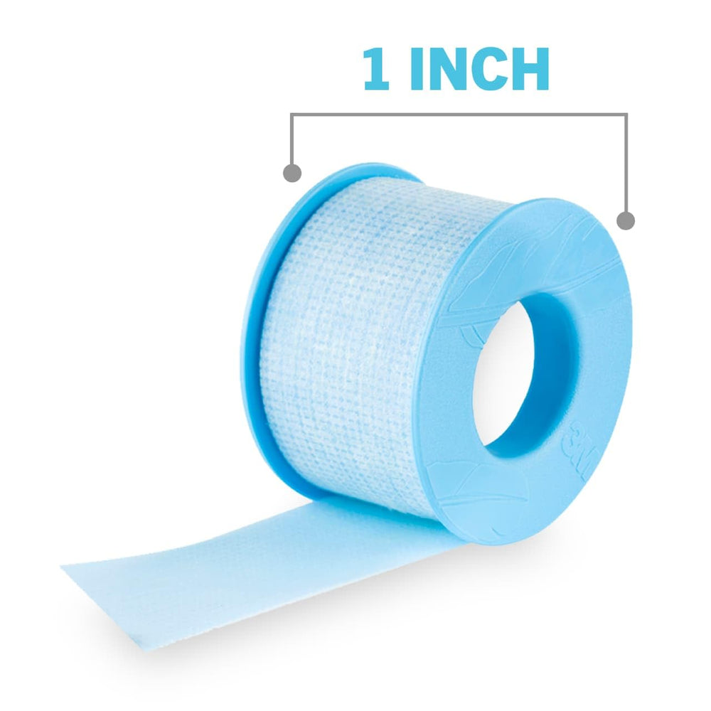 Nexcare Sensitive Skin Low Trauma Tape close-up highlighting gentle adhesive for gentle removal