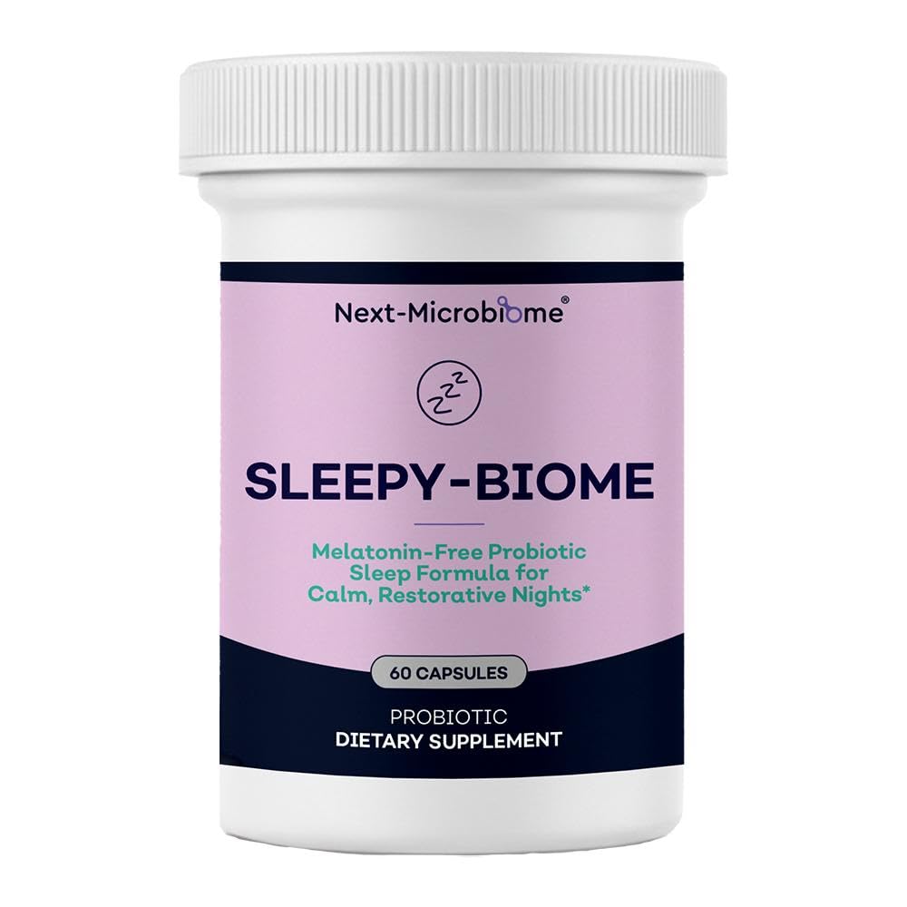 Sleepy-Biome bottle with capsules promoting calm evenings
