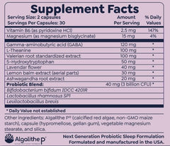 Sleepy-Biome produced in USA in GMP facilities