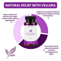 Vellura capsules daily-dose image highlighting convenient twice-daily regimen.