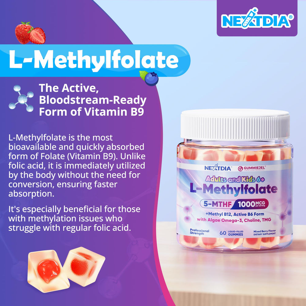 Nextdia bright packaging appeals to students and busy professionals.