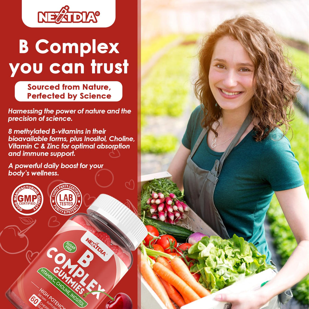 Nextdia cherry-flavor wrap showcasing tasty, easy-to-take supplement