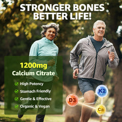 Nextdia Calcium Citrate Gummies non-GMO claim close-up highlights clean ingredients.