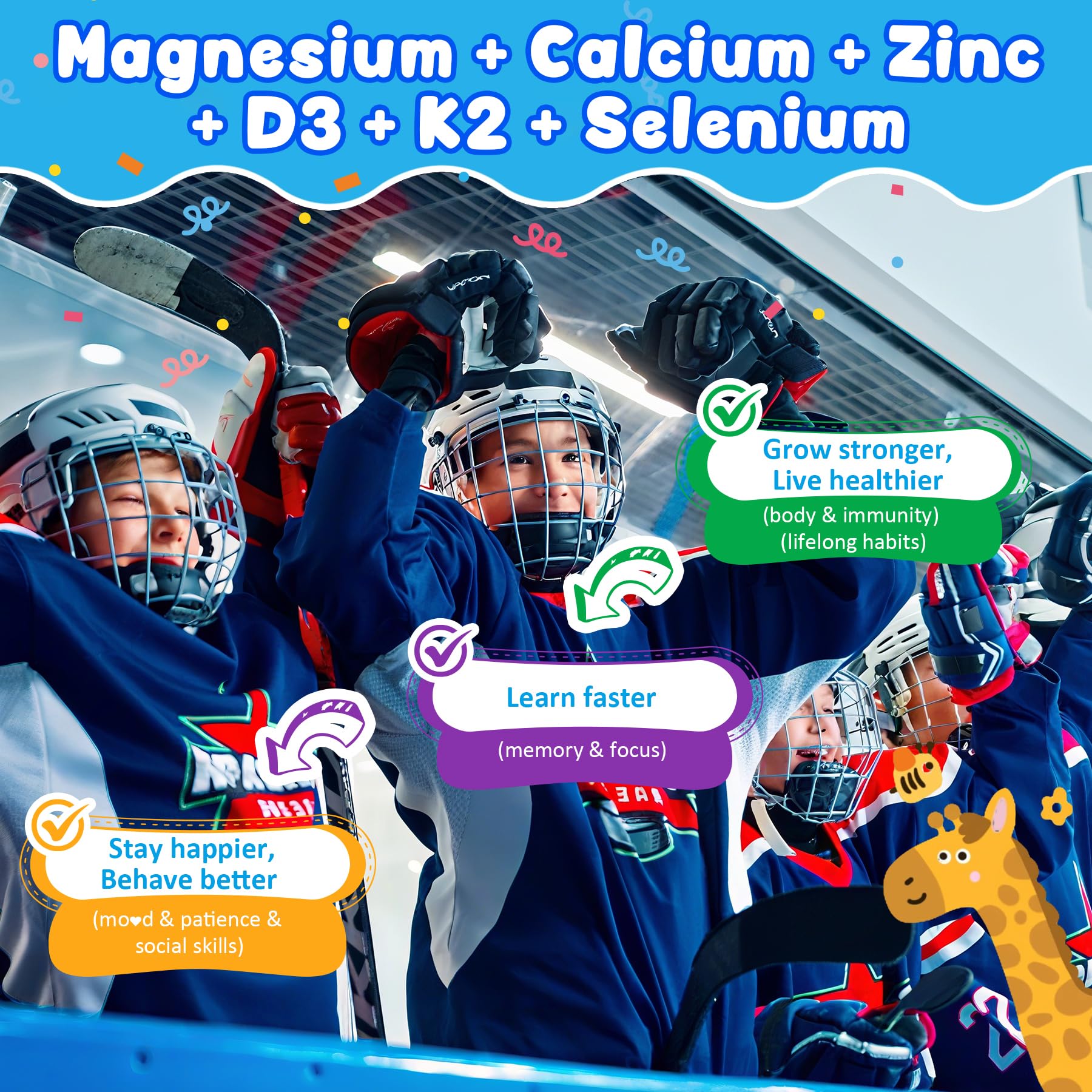 Nextdia Calcium D3 K2 support for healthy bones and teeth.
