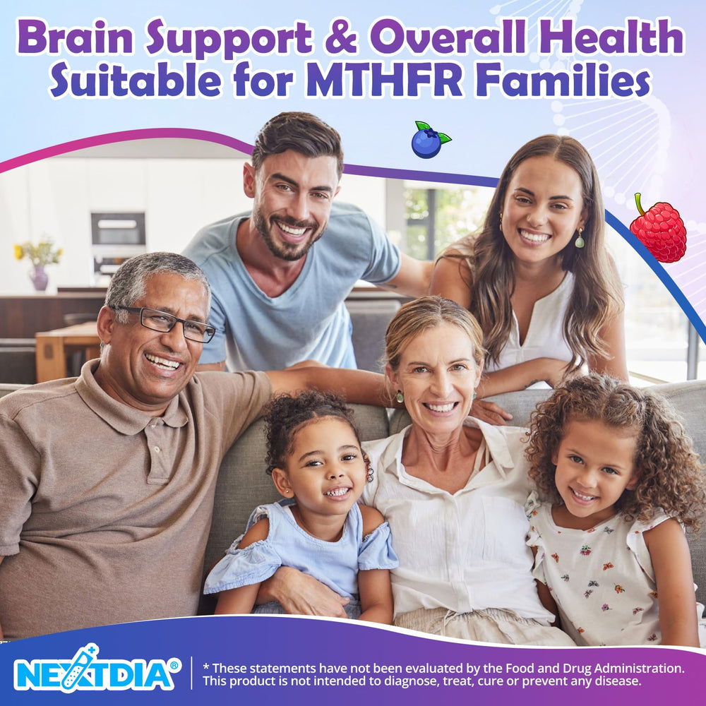 Nextdia choline and TMG ingredients label signals metabolic support.