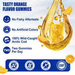Nextdia Cod Liver Oil Gummies sugar-free label, clean nutrition for sugar-conscious schedules.