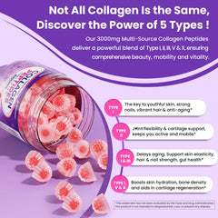 Nextdia collagen gummies tropical flavor chew with enjoyable texture