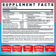 Nextdia peach-filled gummies close-up highlighting tasty flavor and chewable convenience