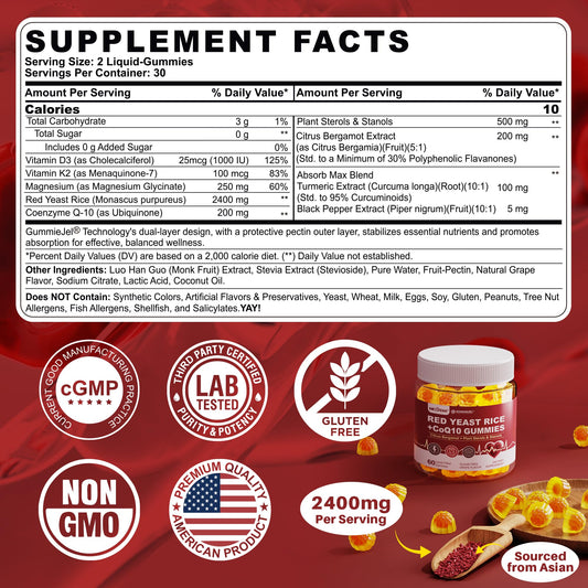 Nextdia gummies being poured to show easy-to-chew daily use.