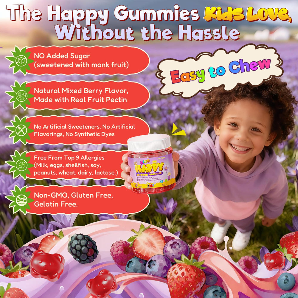 Sugar-free Nextdia gummies are appealing to parents seeking healthier kids' supplements