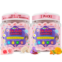 Nextdia Kids Brain Gummies liquid-core delivery for focused attention during study