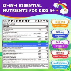 Nextdia Kids Calcium Soft Chews provide 12-in-1 nutrition for active kids.