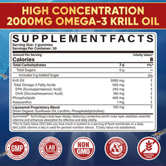 Nextdia krill oil gummies bottle pour shows convenient daily dose for on-the-go wellness.