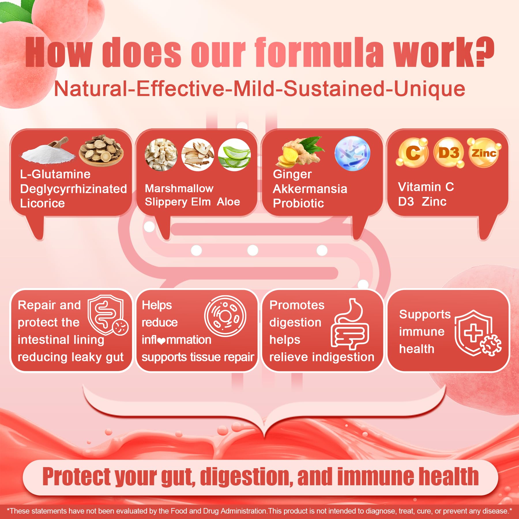 Nextdia L-Glutamine 1200mg liquid center technology framed for stability and potency.