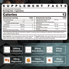 Nextdia L-Glutamine gummies close-up highlights chewy texture.