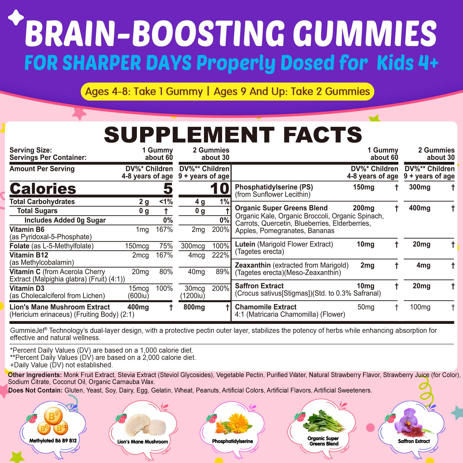 Nextdia Lion's Mane mushroom extract shown for neural support.