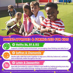 Nextdia lutein and zeaxanthin support kid eye health.