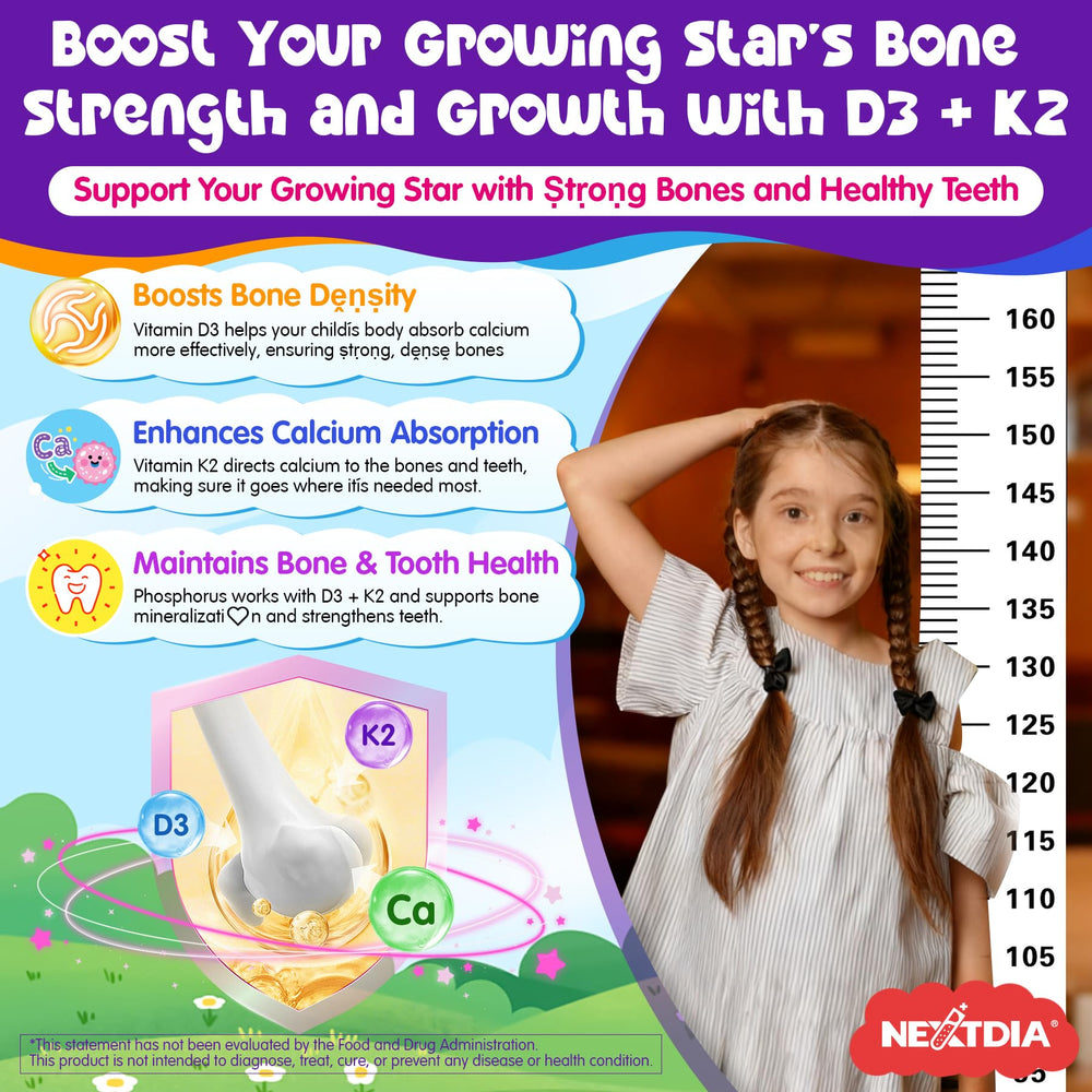 Nextdia Omega-3 supports energy, focus, and mood for kids.