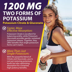 Nextdia potassium gummies closeup with omega-3 and turmeric for cognitive clarity.