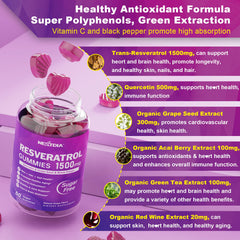 Nextdia Resveratrol 1500mg two-bottle set supports ongoing daily use.