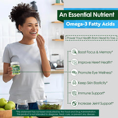 Nextdia omega-3 vegan formula with astaxanthin for skin vitality.