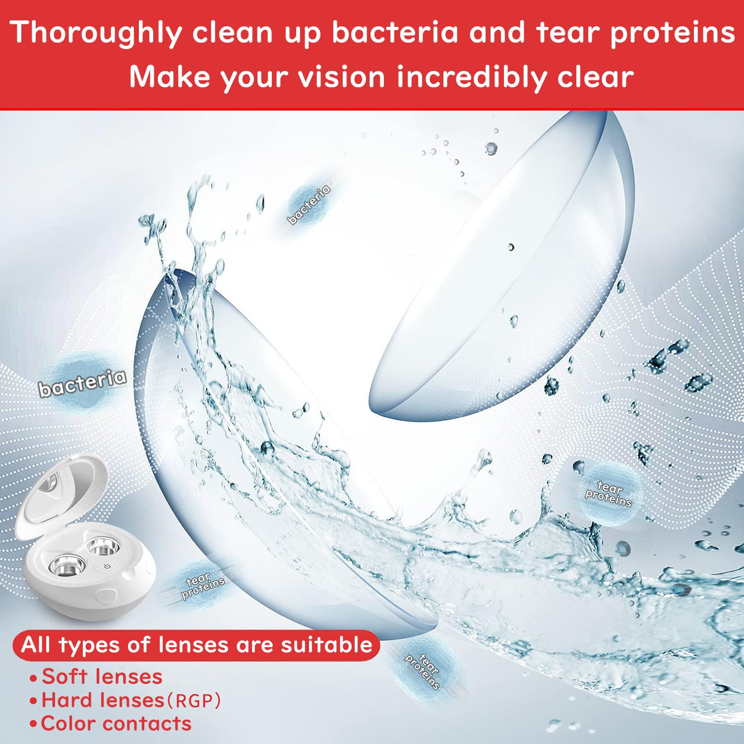 Nexvolix one-button start enables quick, hassle-free cleaning cycles.