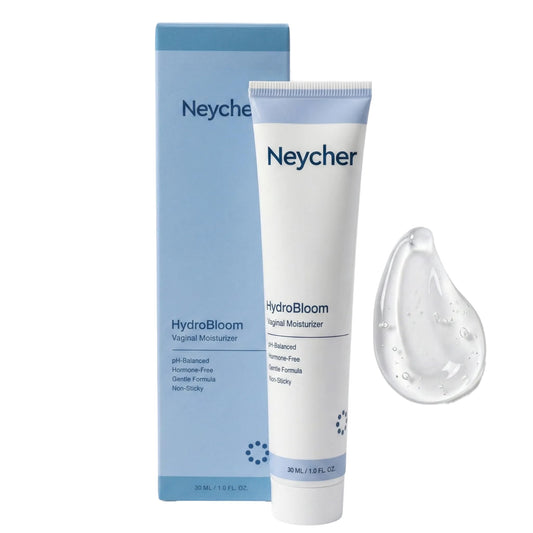 Neycher feminine gel hyaluronic bottle provides lasting moisture and balance.