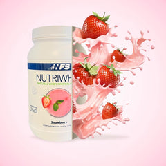 Serving size and mix instructions support daily protein planning.