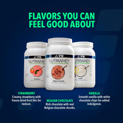 NF Sports Alpine Strawberry flavor imagery suggests refreshing taste.