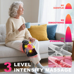 NGCES red light therapy features 660nm red and 850nm infrared light for joint support