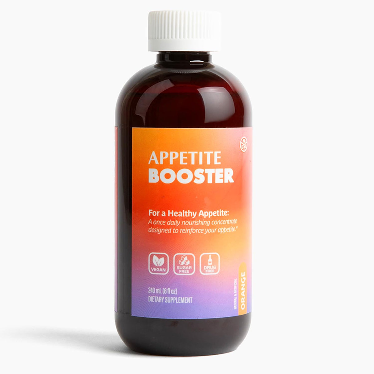 NGL Appetite Booster bottle closeup for daily supplementation
