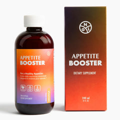 NGL Appetite Booster ingredient panel highlights vitamins and minerals