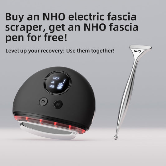 NHO Electric Fascia Knife shoulder treatment for tension relief