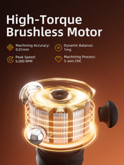 NHO massage gun 2600mAh battery lasts through week of use.