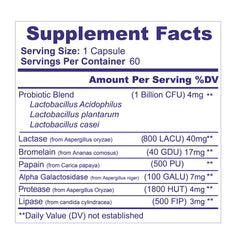 Ni una dieta más bloating-gas-relief capsules close-up suggests symptom relief