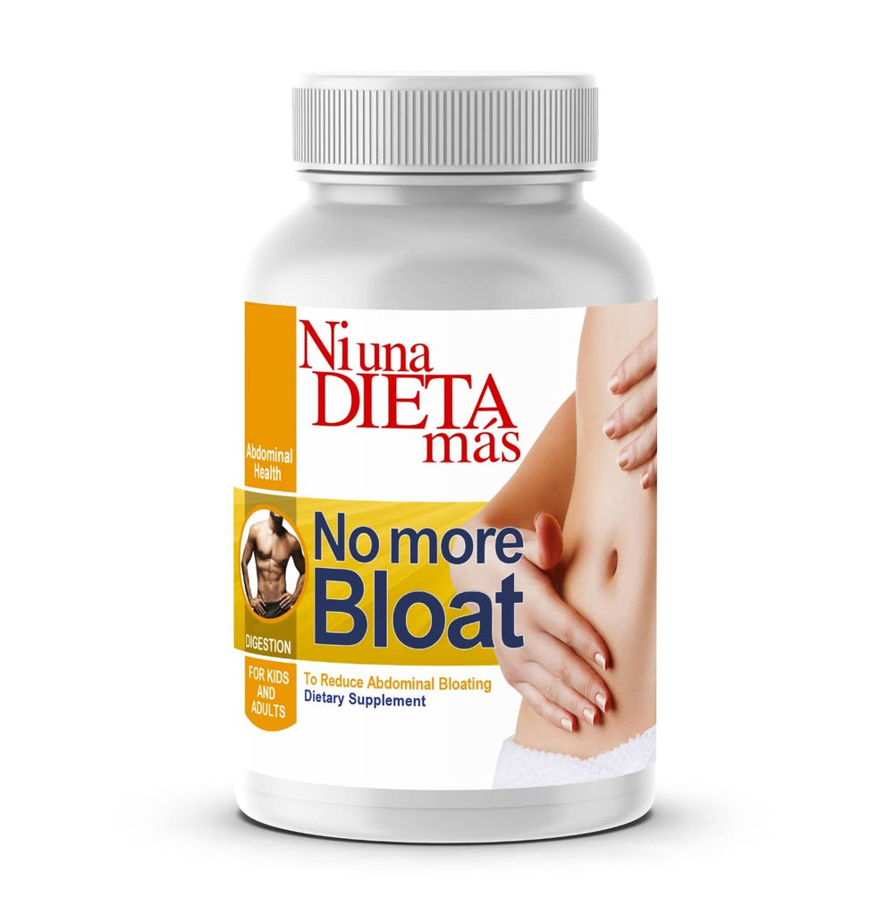 Ni una dieta más digestion help bottle front view shows quick digestion support