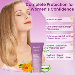 NIAWIT Estrogen Cream daily routine placement for ongoing comfort.