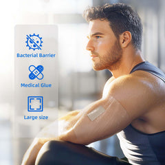 Niceful IV fixation bandage use for secure, lightweight support