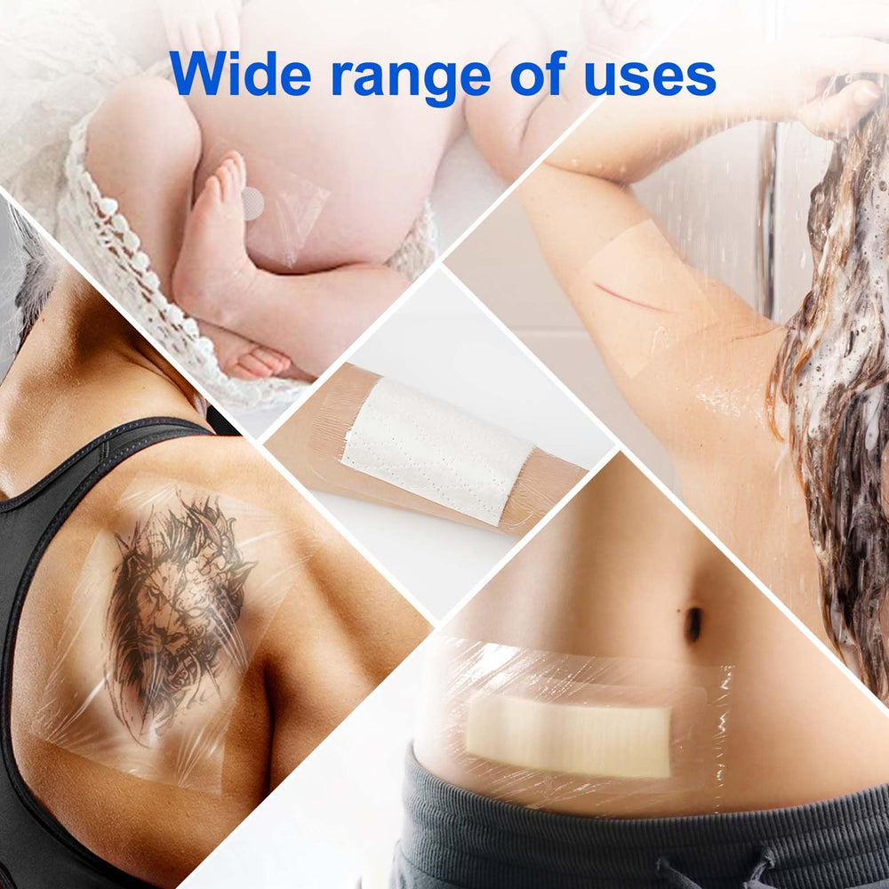Niceful tattoo aftercare dressings provide gentle wound coverage
