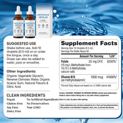 Nichalous L-Methylfolate label highlights active ingredients.