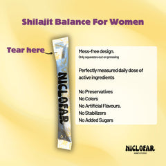 Niclofar Shilajit Honey Stick with tea being stirred for smoother absorption