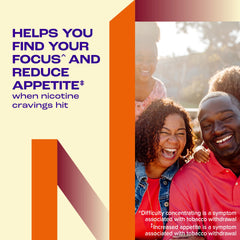 Nicorette Fruit Chill gum craving relief visual