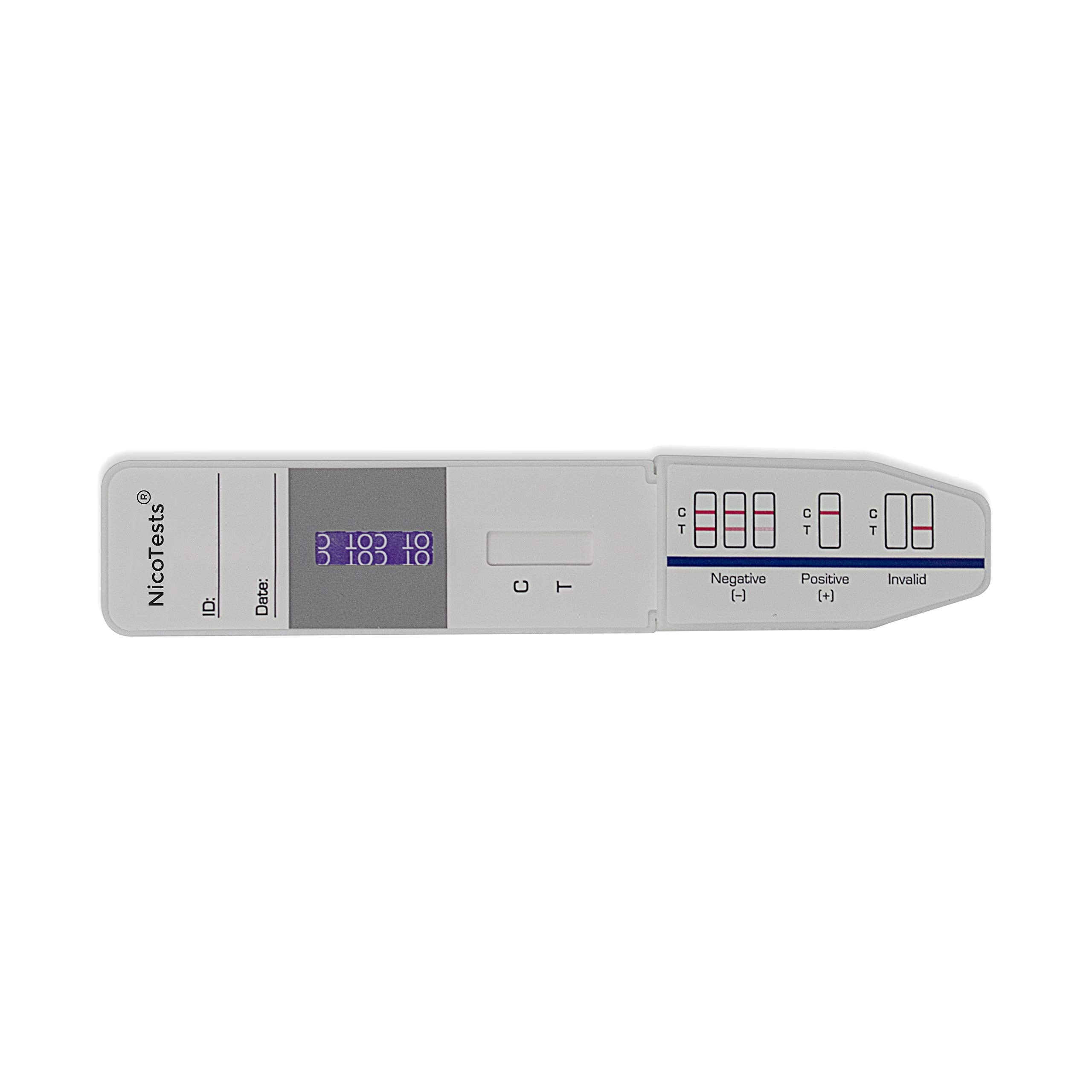NICOTESTS contents included ready-to-use nicotine monitoring kit